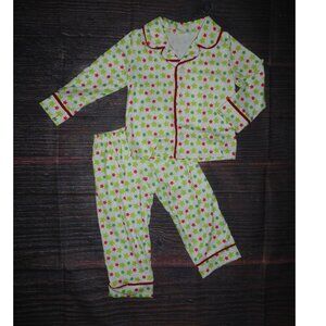 Boutique Christmas Stars Girls Boys Unisex Pajamas Set